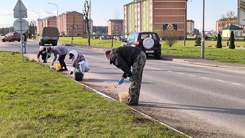 Докшыцкі раён далучыўся да рэспубліканскага суботніка