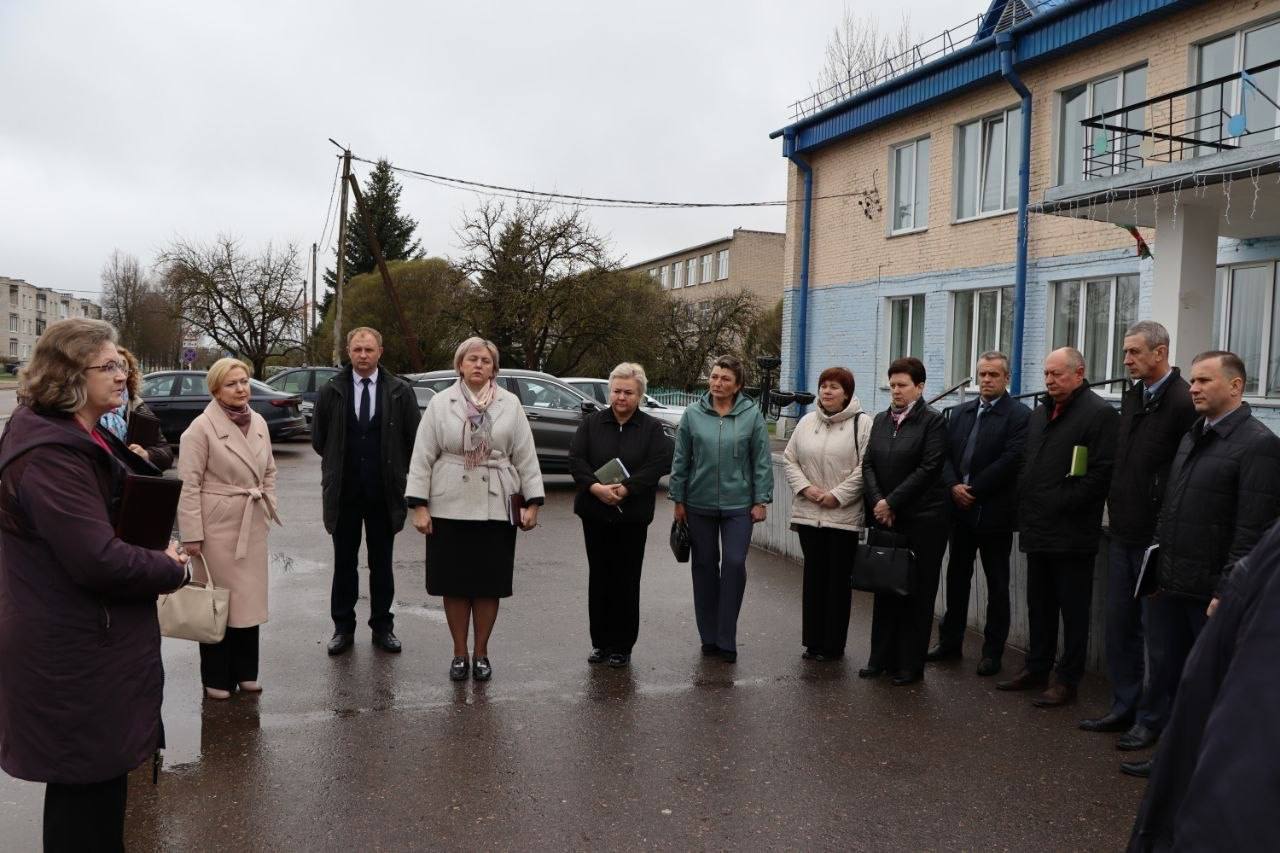 Выязное пасяджэнне прэзідыума Докшыцкага раённага Савета дэпутатаў прымае Крулеўшчынскі сельсавет