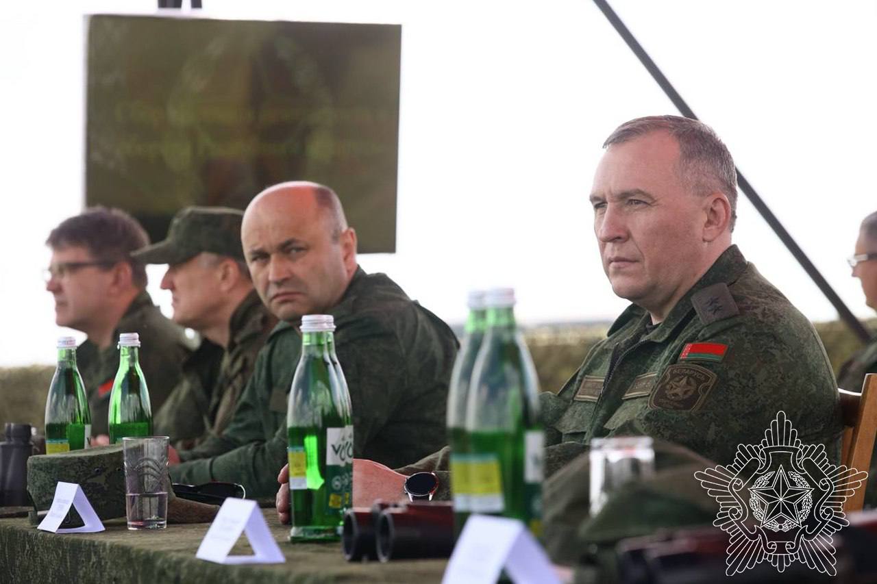 Аляксандр Рагожнік прымае ўдзел у зборах "Ваенная бяспека і абарона Рэспублікі Беларусь"