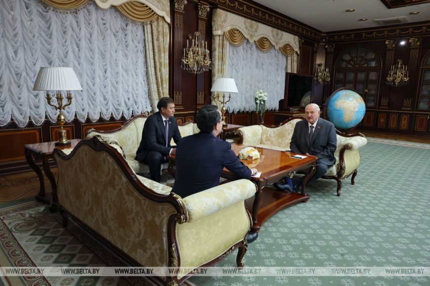 Лукашэнка бачыць патэнцыял для павелічэння ўдвая тавараабароту з Казахстанам