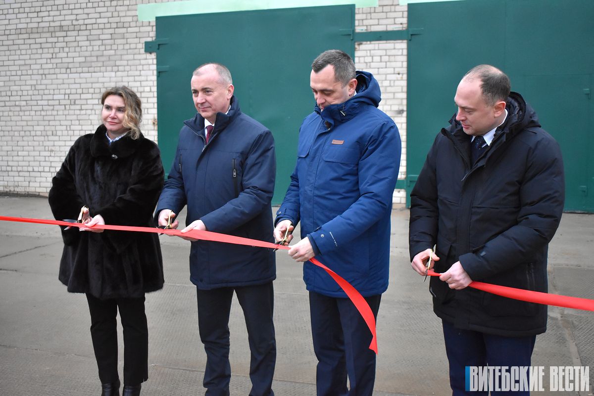 В Верхнедвинском районе открыли новый молочно-товарный комплекс