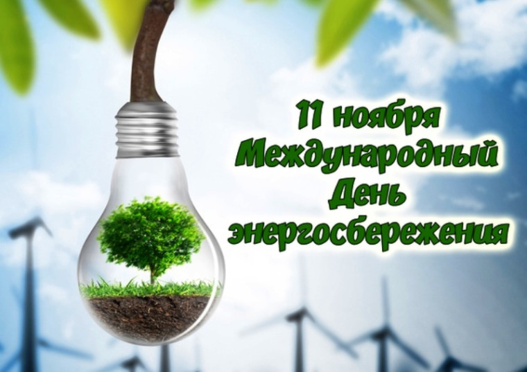 11 ноября - Международный день энергосбережения