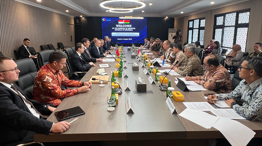 Беларусь і Інданезія распрацоўваюць дарожную карту супрацоўніцтва на пяць гадоў