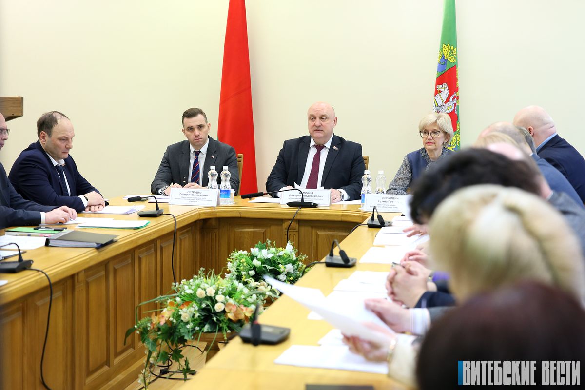 Дзмітрый Дзямідаў: "Выкананне інвестыцыйнай праграмы Віцебскай вобласці ў 2025 годзе можна назваць паспяховай"