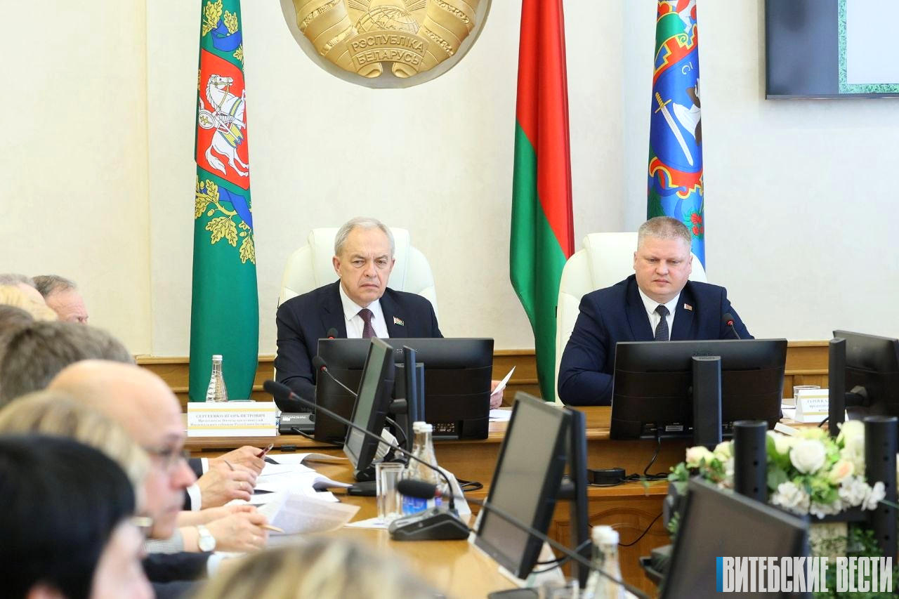 Председатель Палаты представителей, уполномоченный представитель Главы государства в Витебской области Игорь Сергеенко с рабочей поездкой посещает Витебск